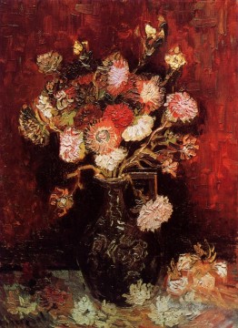 Vase mit Astern und Phlox Vincent van Gogh Ölgemälde